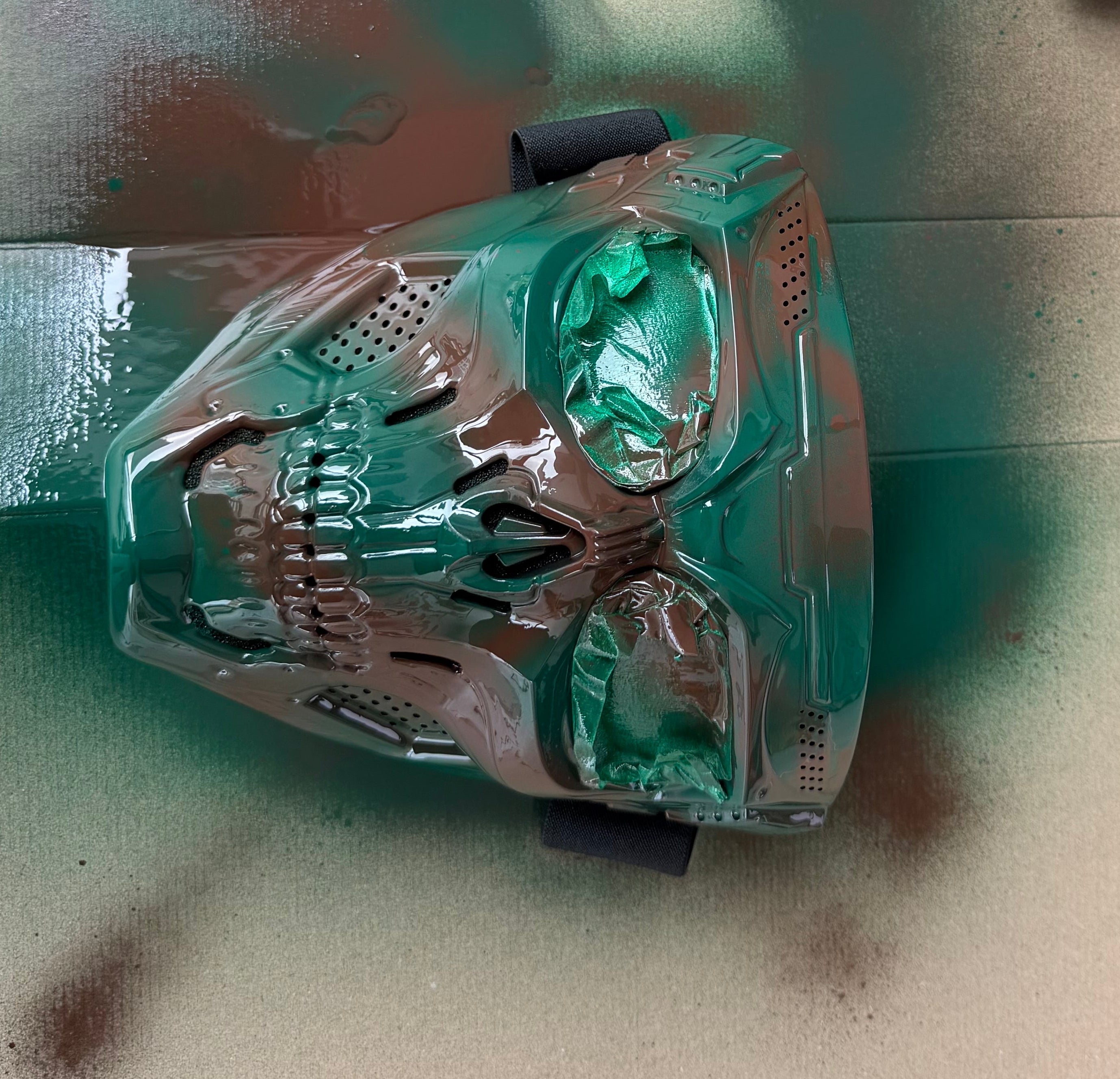 Airsoft Mask skeleton full face